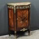 Small living room piece in precious wood marquetry, Louis XVI style – mid-19th century.