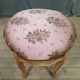 Louis XV style lacquered pouf
