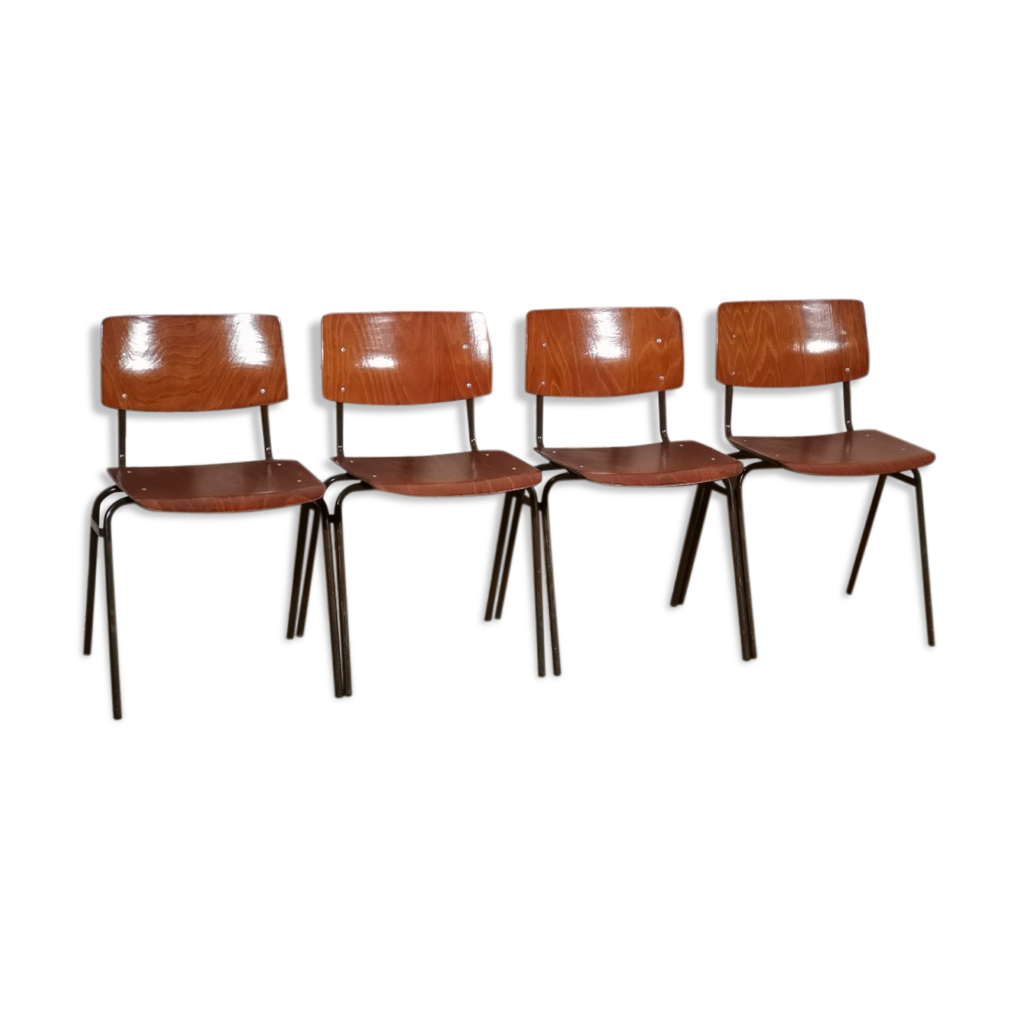 Set de 4 Chaises Marko modèle Kwartet
