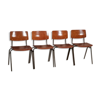 Set of 4 Chairs Marko model Kwartet