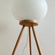 Lampe trépied de sol très rare ULUV des années 1960