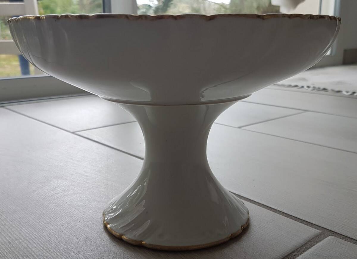 Limoge porcelain fruit bowl Gerard Dufraisseix Abbot - GDA