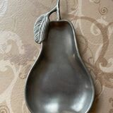 Pewter pear pocket tray from 1980