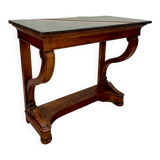Empire Style Mahogany Cross Console 19th Century