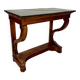 Empire Style Mahogany Cross Console 19th Century