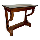 Empire Style Mahogany Cross Console 19th Century
