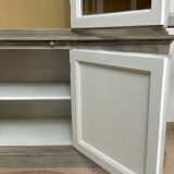 Double-body bookcase