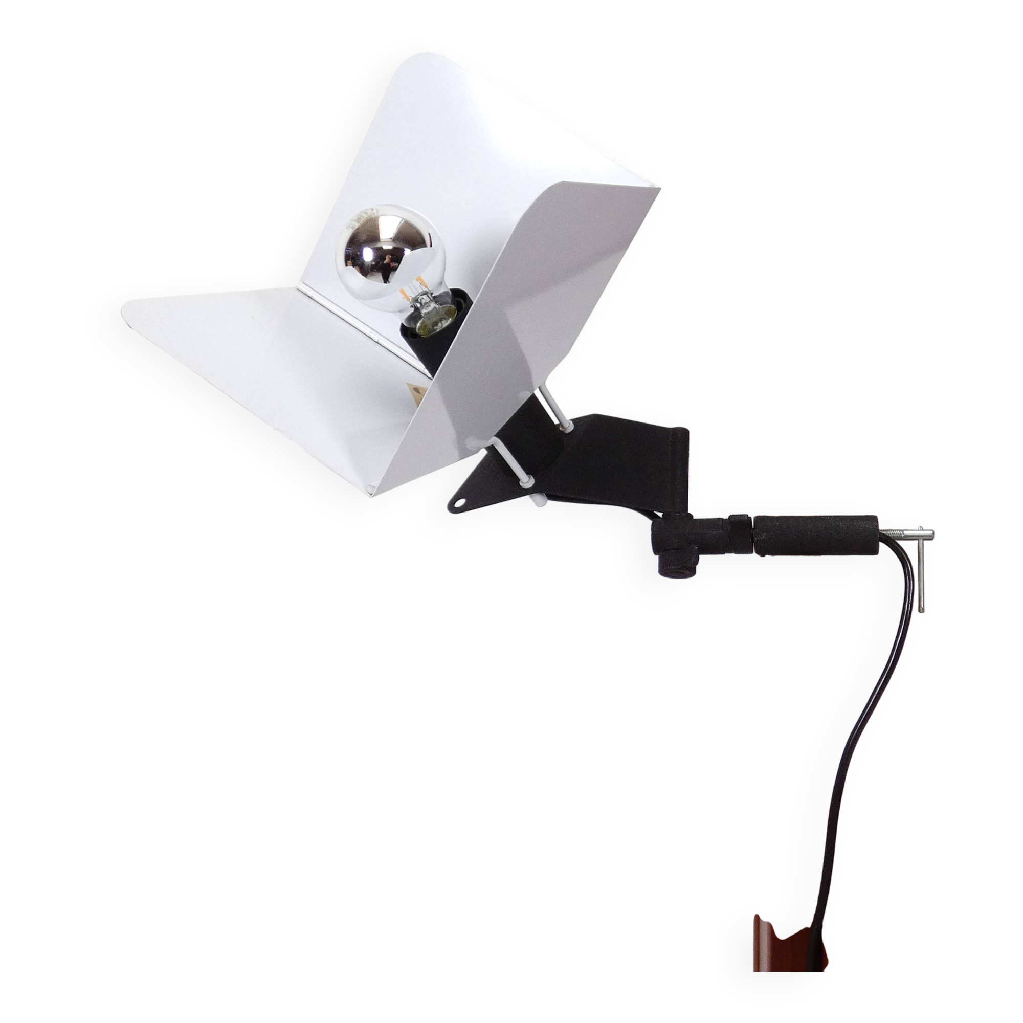 Triedro clip lamp by Joe Colombo for Stilnovo