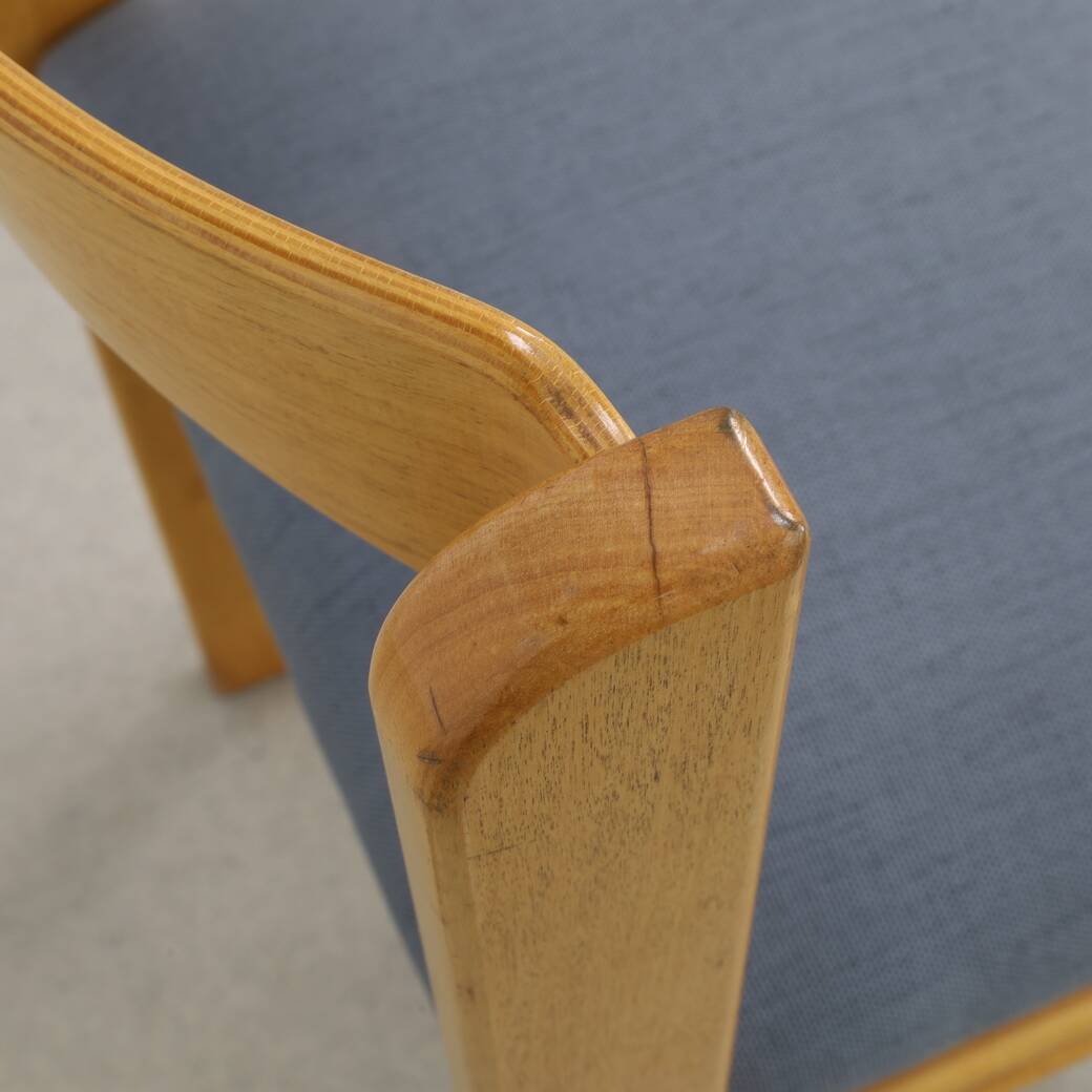 3x Dining Chair by Ibisco Reupholstered, 1970s