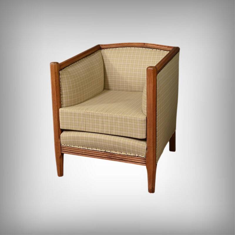 Art Deco Beech Armchair – 1930