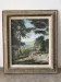 Mediterranean landscape, sea view, oil on canvas signed