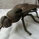 Ashtray brass fly years 70