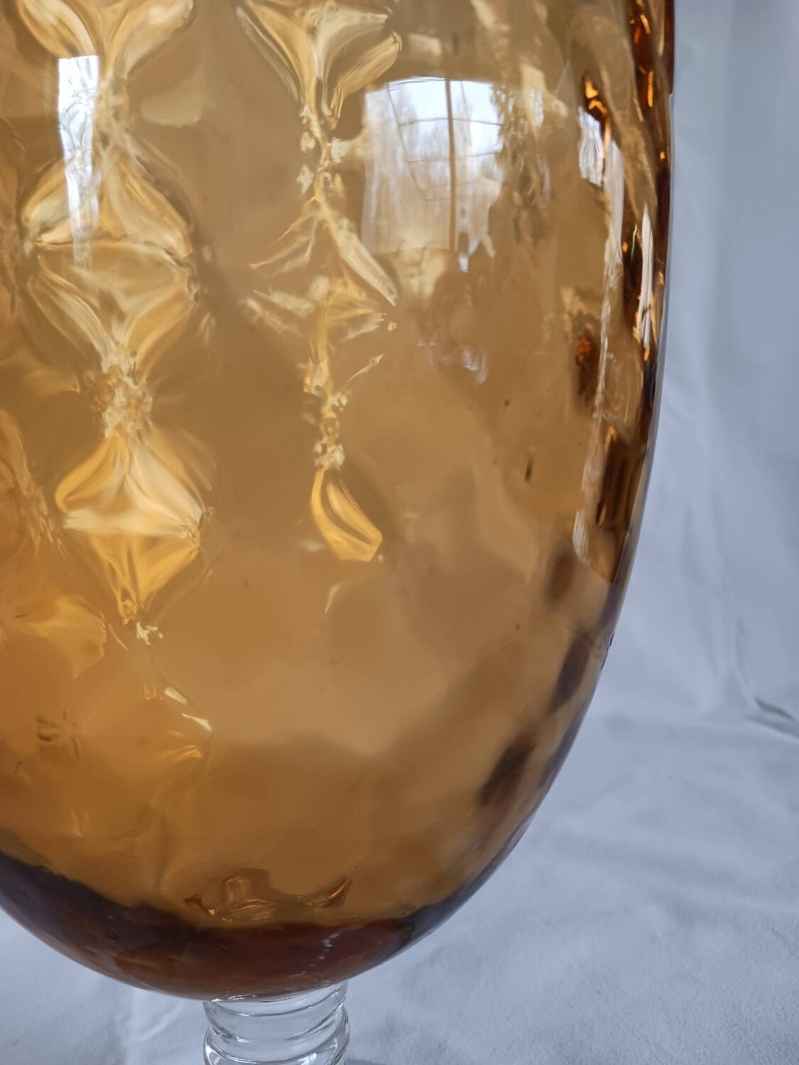 Large Empoli Italian blown vase