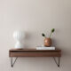 New walnut Pythagoras with drawer - size L - Maze Interiors