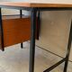 Vintage wood and metal desk from the 60s