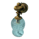 Applique en cuivre et verre ciselé