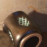 Ceramic potter's pot cover vase 50s