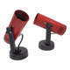 Pair of red vintage spots