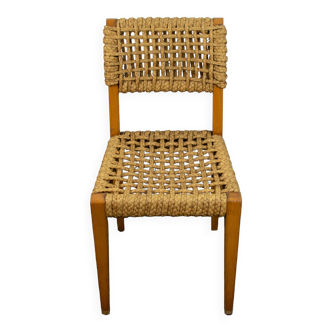 Braided rope chair for Vibo, 1950s