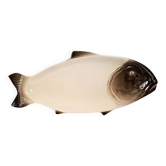 Longwy ceramic fish plate