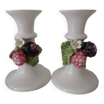 Candle holder a pair