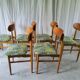 Suite de 6 chaises années 60