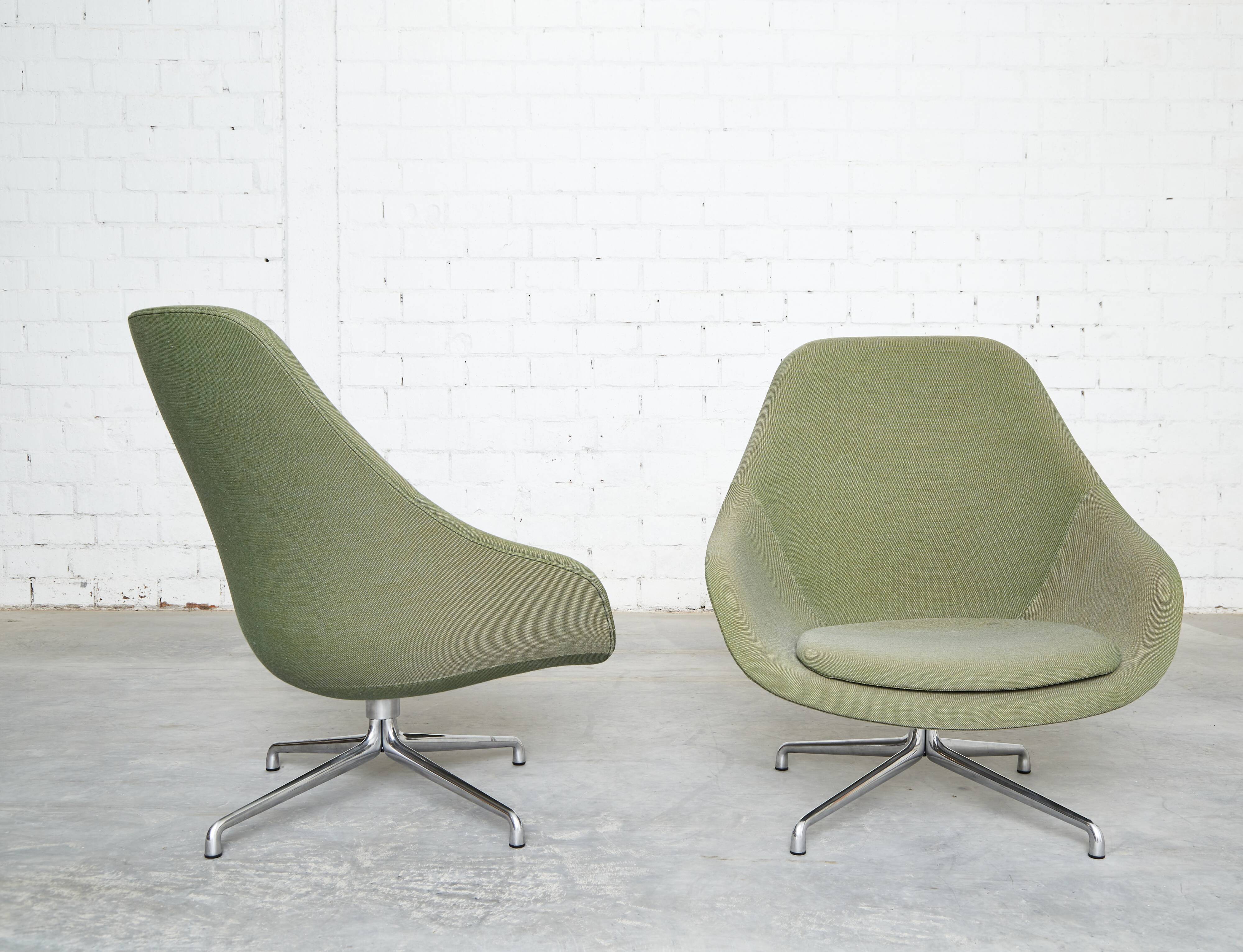 Pair About A Lounge Chair High AAL 91 Lounge Chair