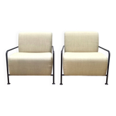 Pair of Colubi Outdoor armchairs, Viccarbe
