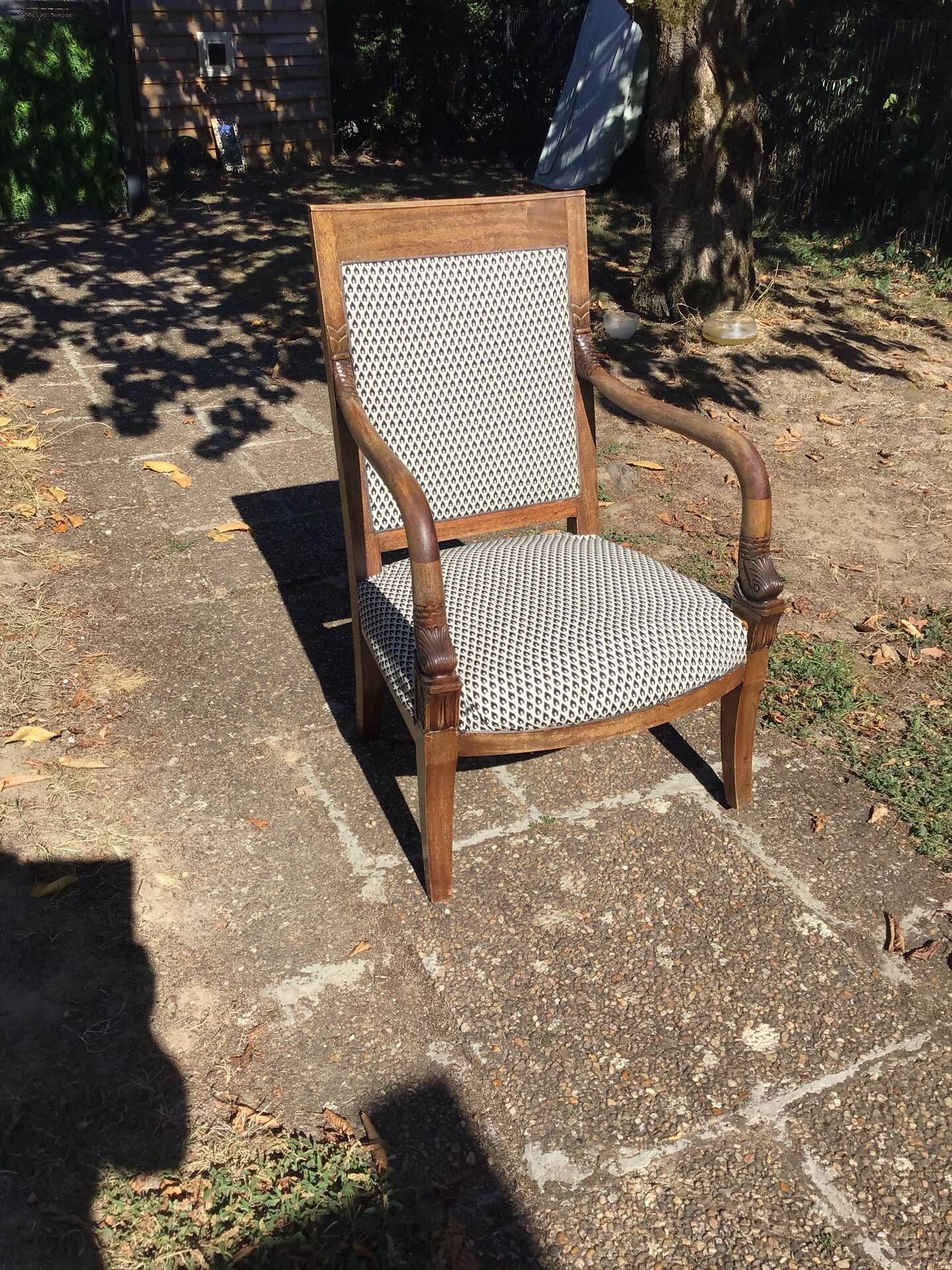 Empire armchair