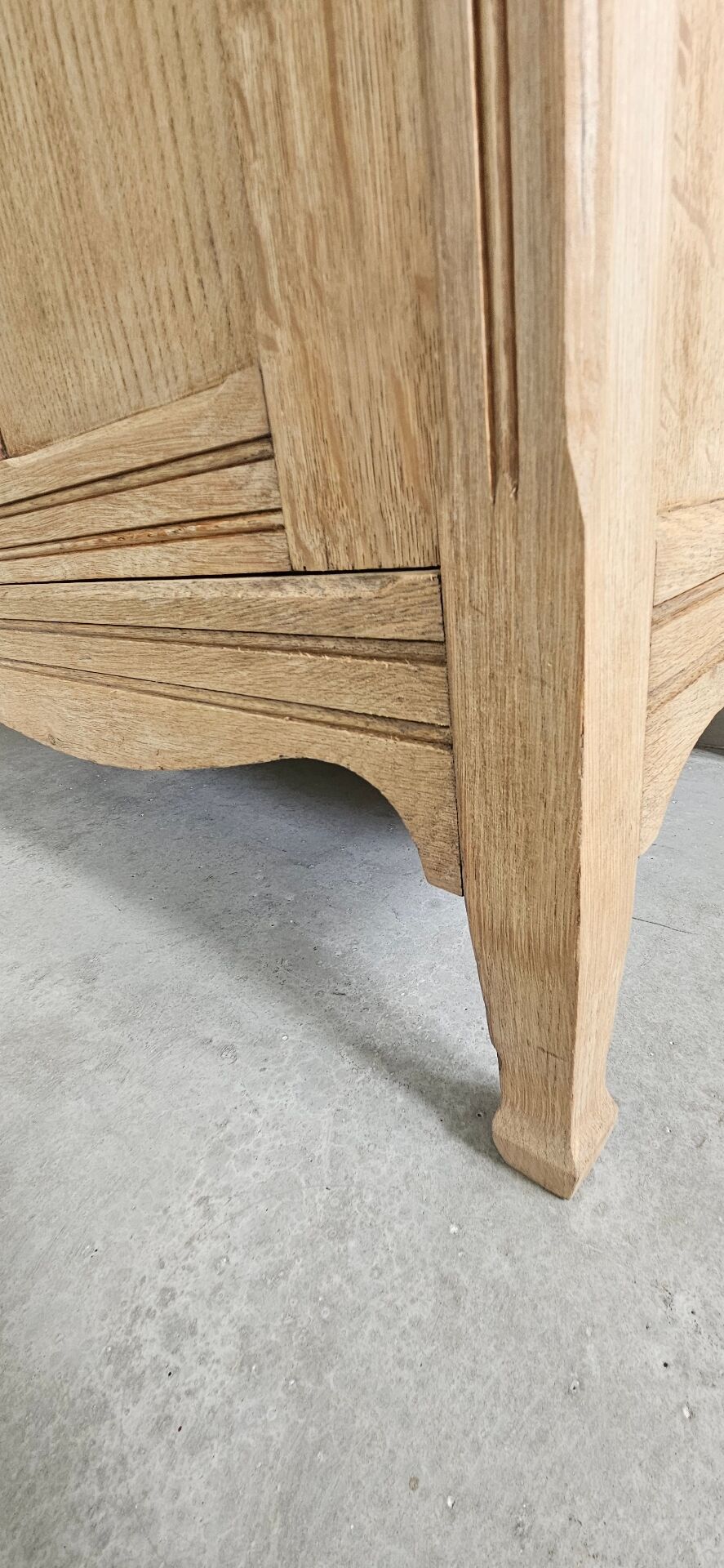 old school buffet Parisian furniture oak Art Deco