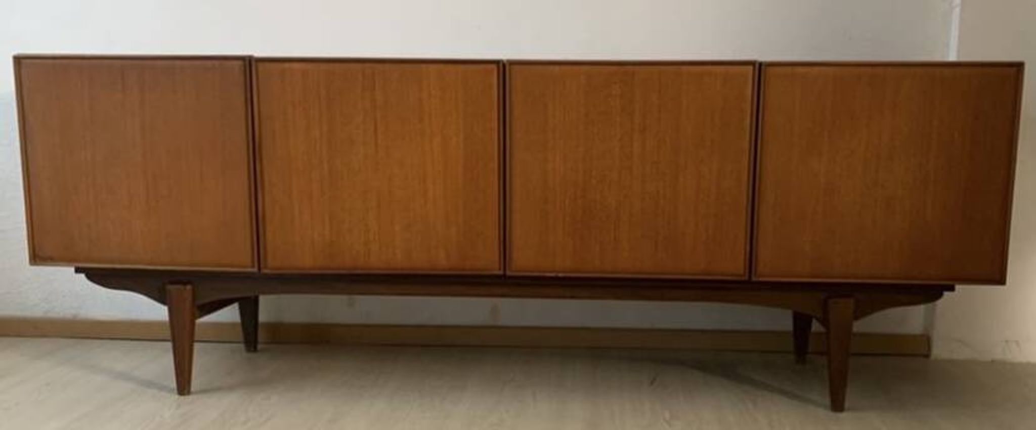 Enfilade scandinave vintage en teck
