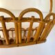 Panier corbeille en rotin
