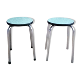 Pair of kitchen stools "vintage"