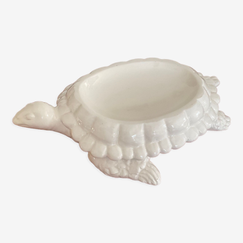 Empty pocket vintage ceramic turtle Italy
