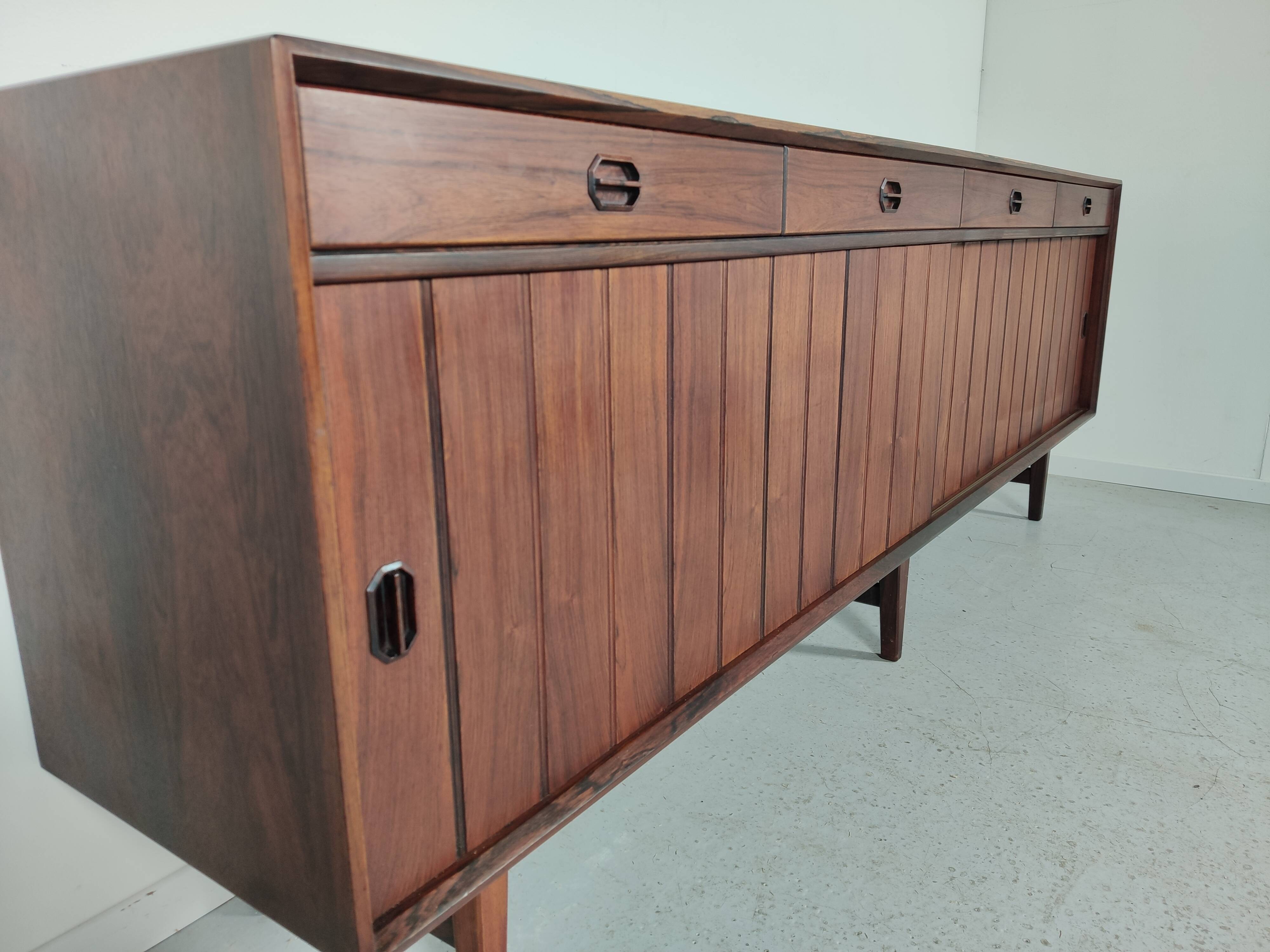 Rosewood line by sibast sliding doors denmark 1960s