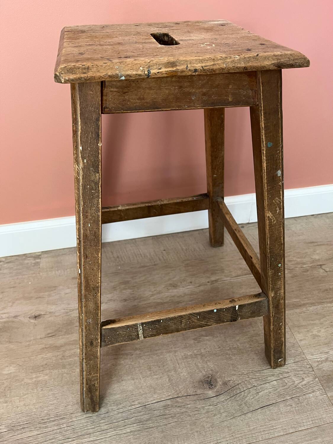 Wooden stool