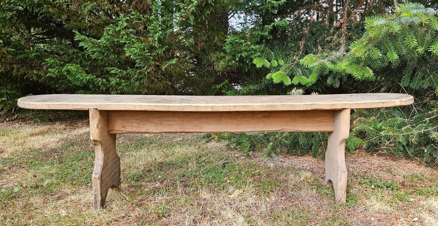 Old country bench