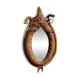 Rope mirror by Audoux-Minnet 1950