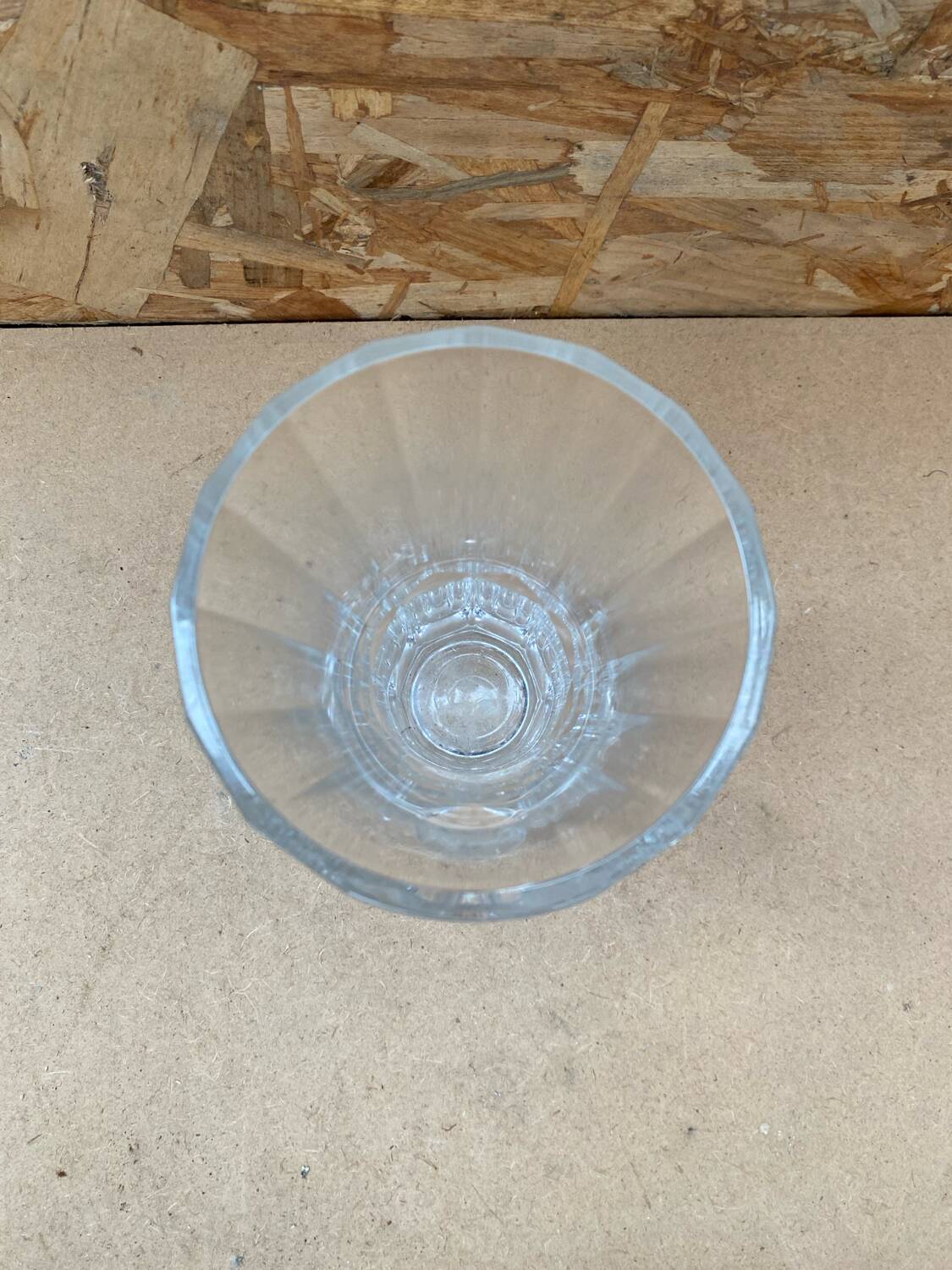 Antique Crystal D'Arques Vase With Diamond Made In France Vintage