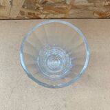 Antique Crystal D'Arques Vase With Diamond Made In France Vintage