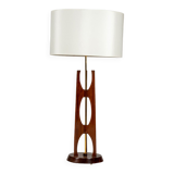 Teak and brass lamp, 1960s