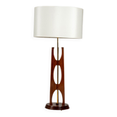 Teak and brass lamp, 1960s
