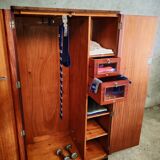 Armoire cabine, de voyage, penderie anglaise