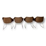 4 armchairs by Robin Day for Hille & made - 1967