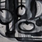 Still life with moon