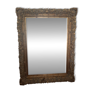 Grand miroir ancien monumental