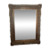 Grand miroir ancien monumental 185x145 bois doré glace biseautée style