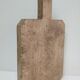 Vintage patinated solid wood cutting board H. 41 cm