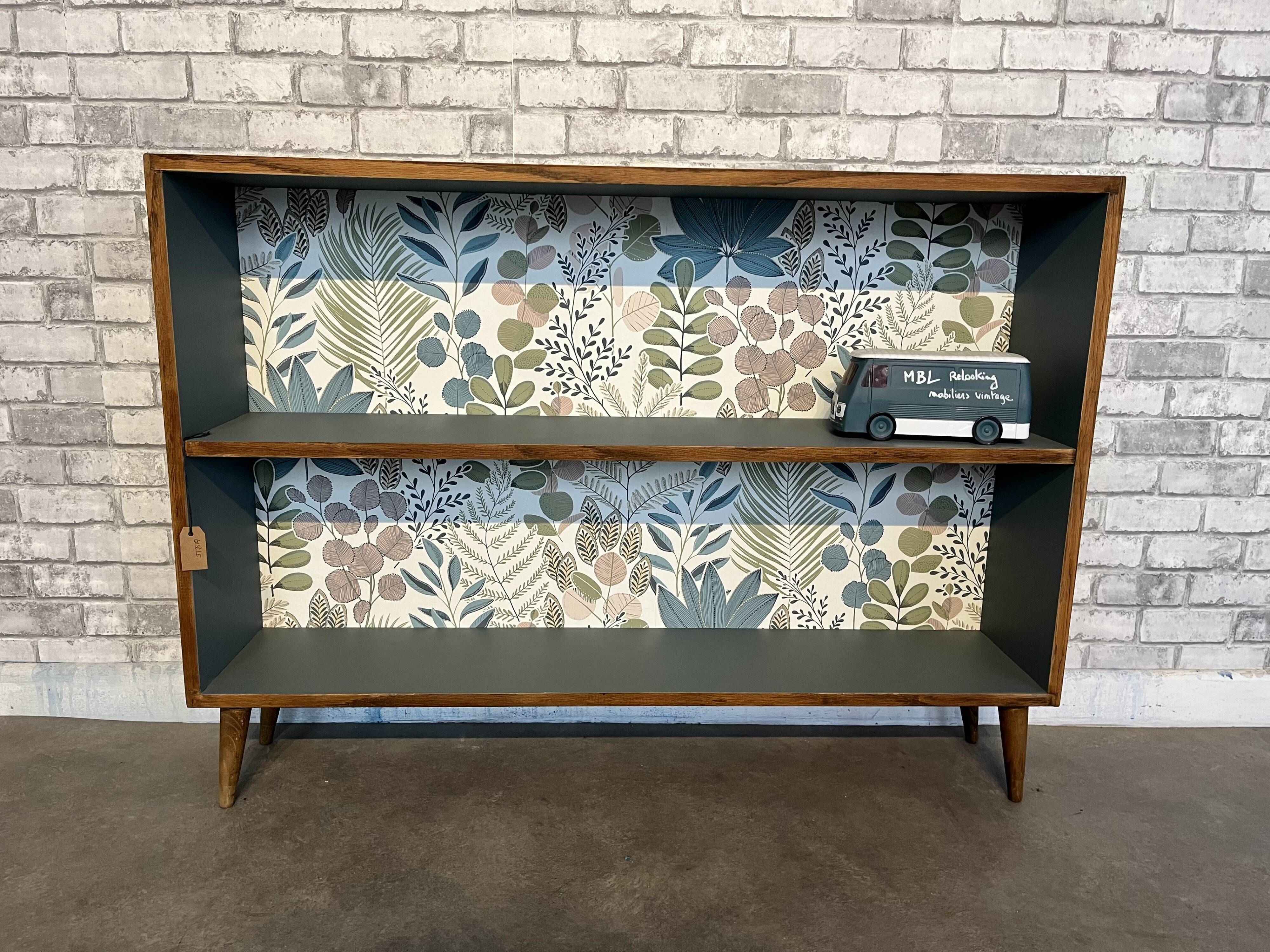 Small vintage library