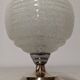Art Deco bedside or ambient lamp in glass from Clichy, France, circa 1920.